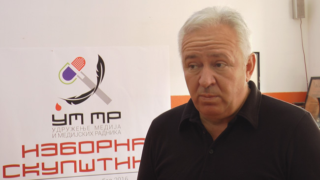 Gvozden Nikolić - Predsednik Udruženja medija i medijskih radnika Srbije i vlasnik Glasa zapadne Srbije
