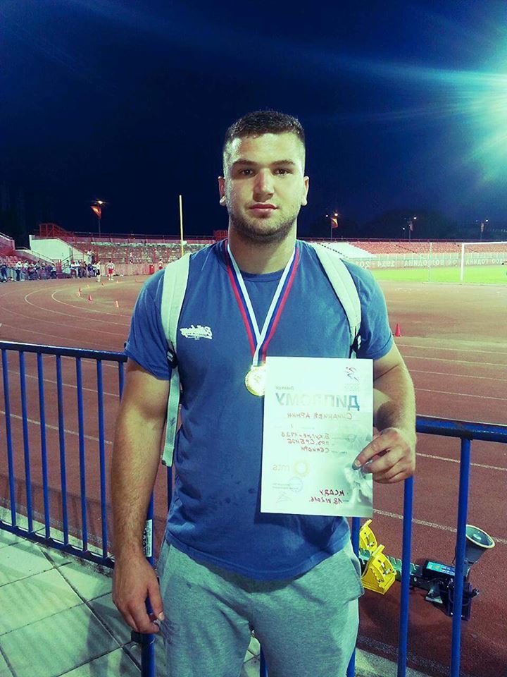 Armiin Sinančević reprezentativac Srbije u atletici